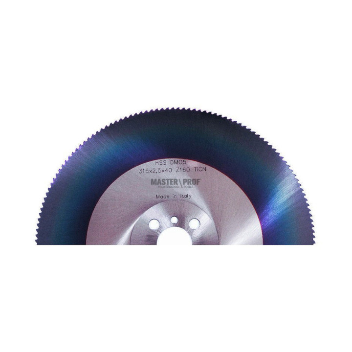 SCIES CIRCULAIRES POUR ACIERS SPÉCIAUX TICN - PVD
