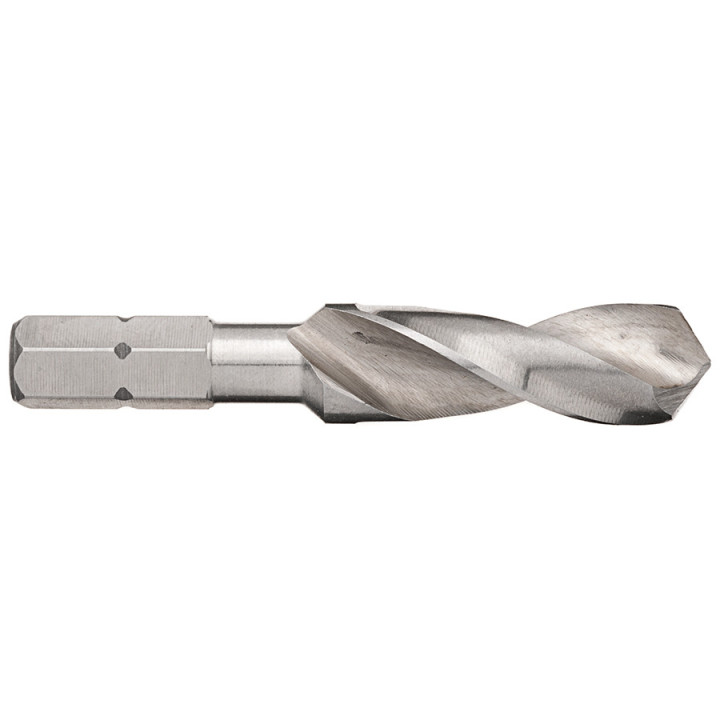 HSS-G DRILL BITS WITH 1/4" HEXAGONAL DRIVE FOR PORTABLE MACHINES